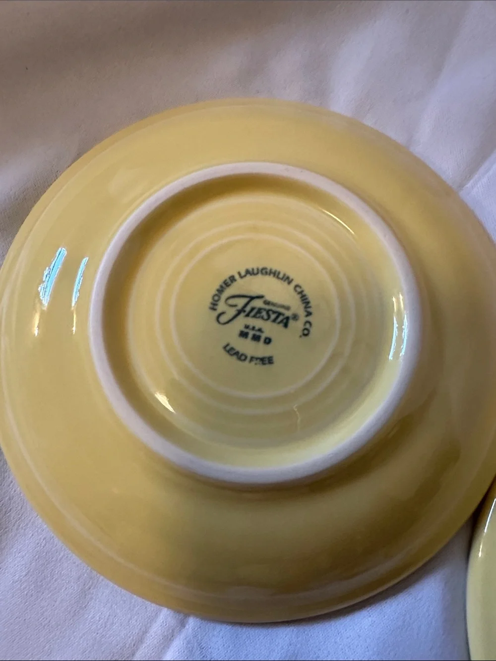 Homer Laughlin Fiesta Yellow Ceramic Set